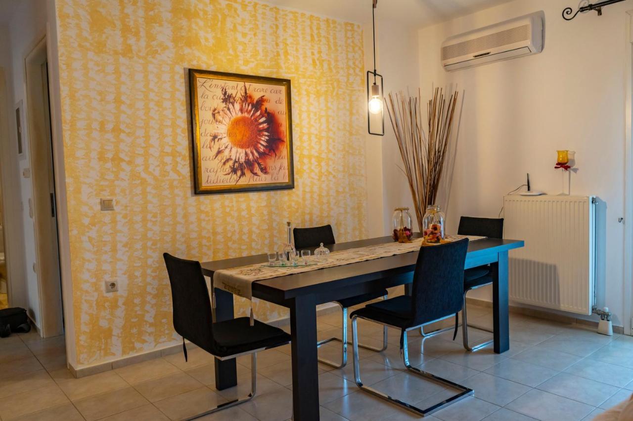 A Quiet Apartment Close To The Sea Gouvai Exteriör bild