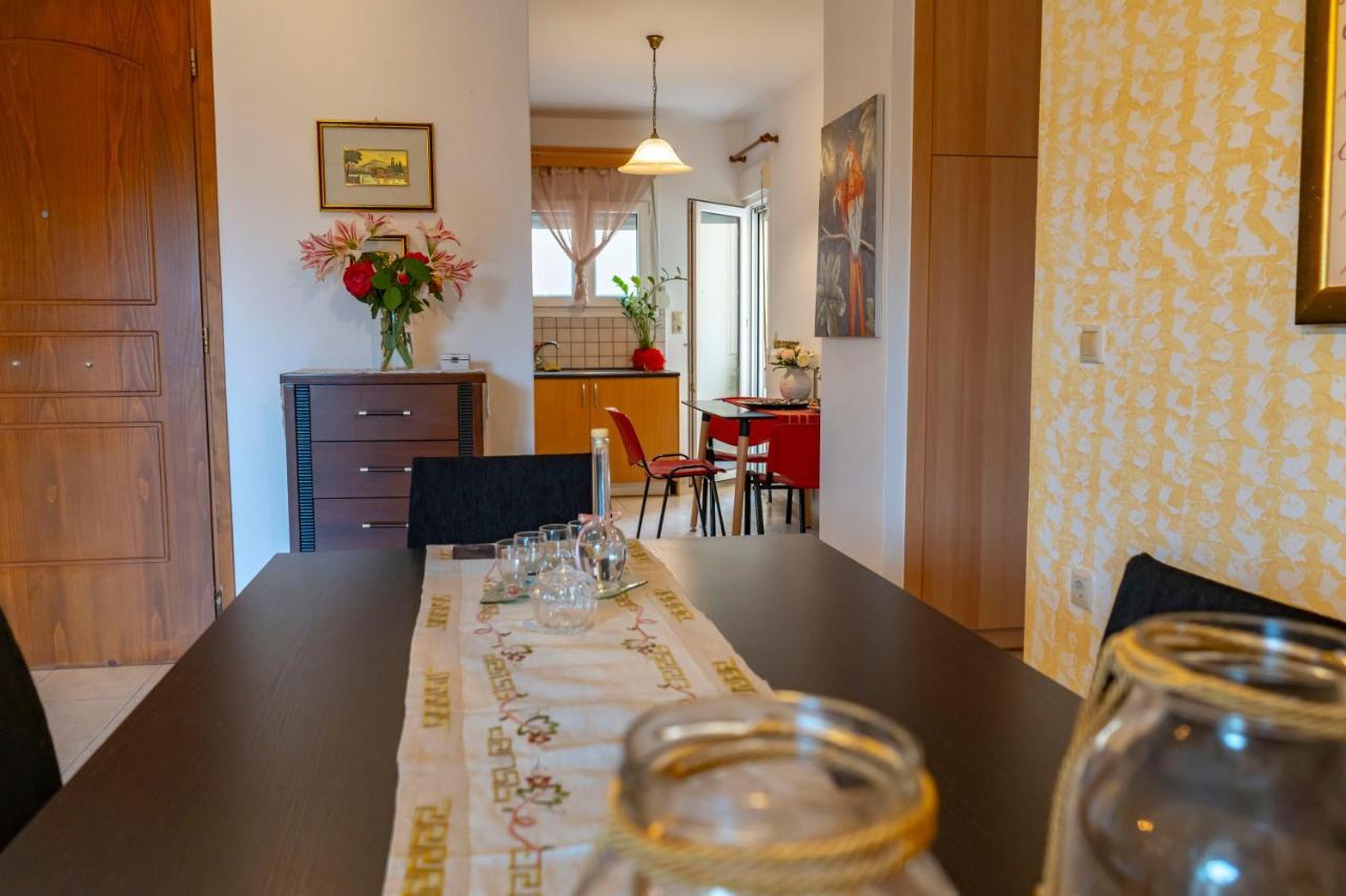 A Quiet Apartment Close To The Sea Gouvai Exteriör bild