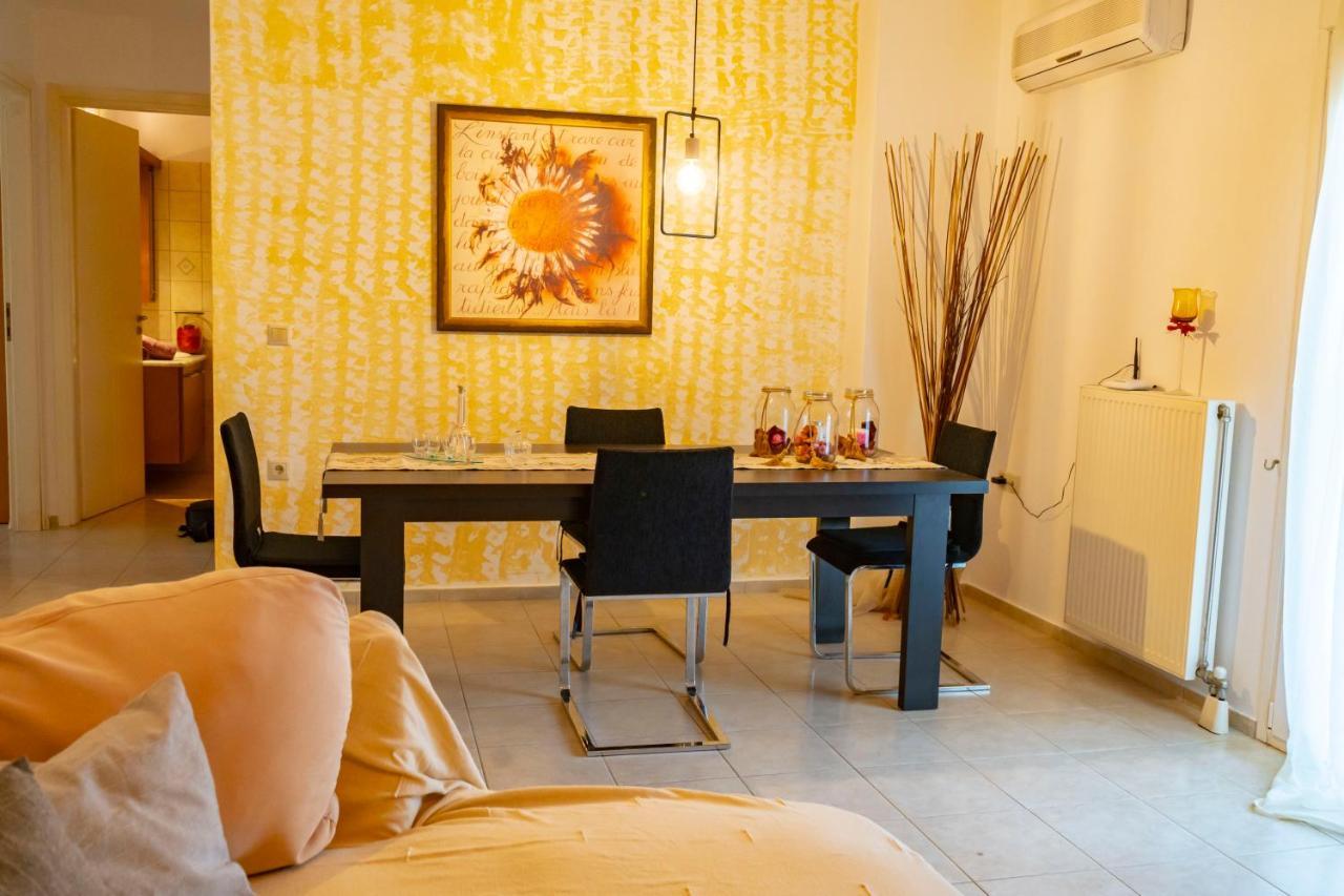 A Quiet Apartment Close To The Sea Gouvai Exteriör bild